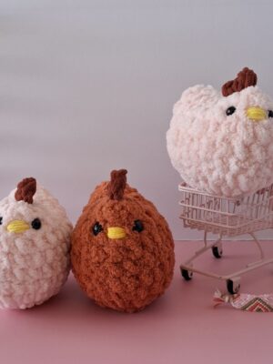 Gallinero - Pack de 3 Gallis mini